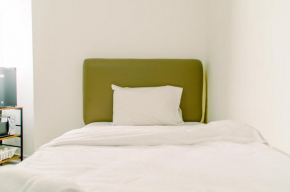 Minimalist and Best Price Studio Apartment at Aeropolis Residence By Travelio